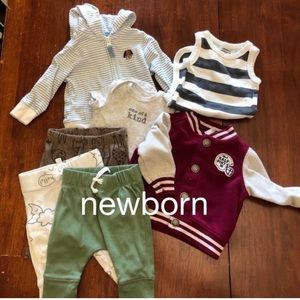 Newborn boys lot